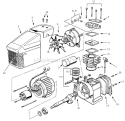 Page B Diagram and Parts List for FP200001AJ 2000 Campbell Hausfeld Compressor
